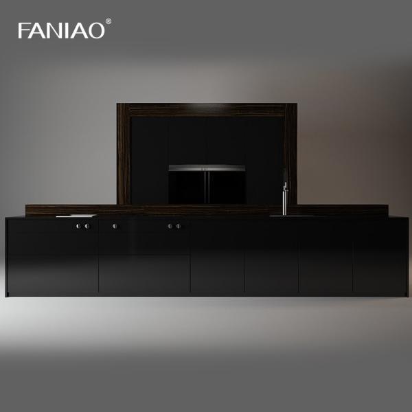 Melamine Kitchen Cabinets Villa Modern Kitchen Cabinet with Particleboard