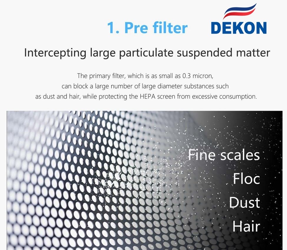 Air purifier WIFI control with anion generator H13 medical level HEPA filter with UV sterilization lamp