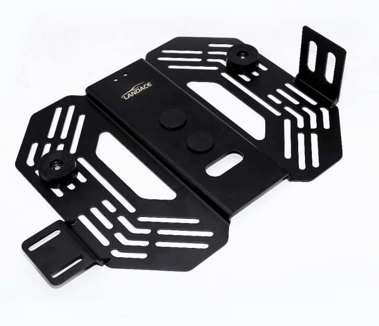 Stainless Steel Roof Rack Mounted Heavy Duty Tool Box Brackets Net Weight 6kg Easy to Mount