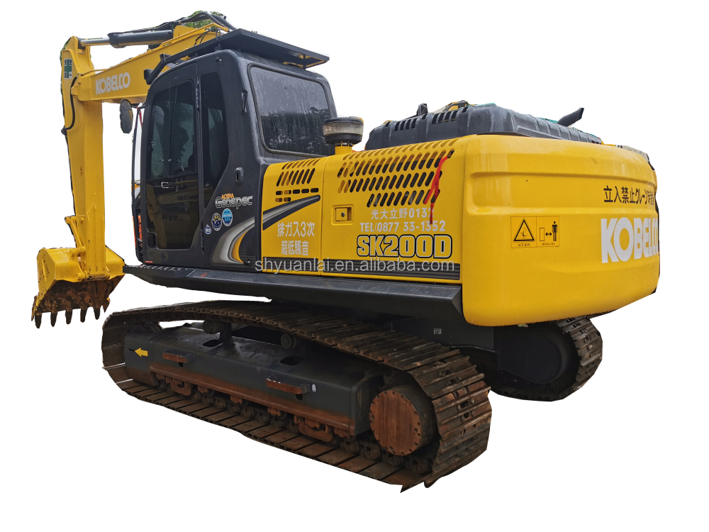 Used Japan original Kobelco SK200D excavator sk210 75 120 130 135 140 350-8 21ton hydraulic crawler excavator for sale
