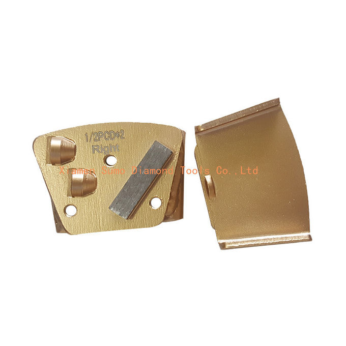 grinding concrete floor for epoxy 1/4PCD with bar for grinding machine