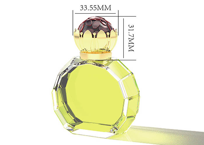 Zamac Metal Fragrance Cap Luxury Creative Universal Fea 15Mm With Ruby