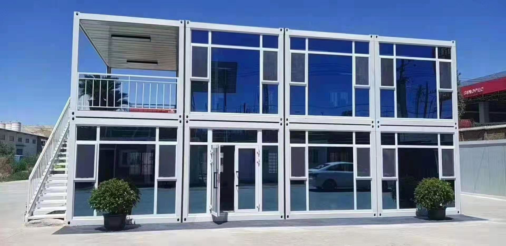 20 feet 40 feet Movable Prefabricated House For Villa Office Public Toilet
