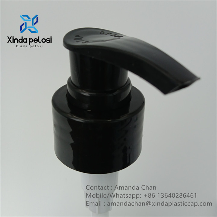 Plastic Pump Dispenser Top For Cosmetics Shower Gel Hand Soap Shampoo Bottle