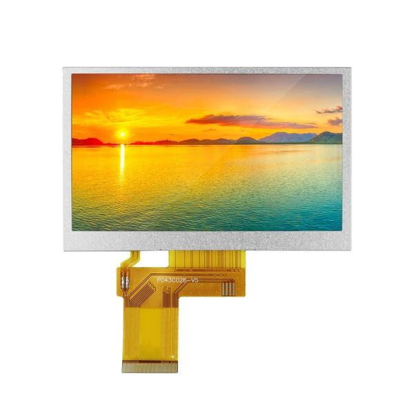 Quality Polcd 4.3 Inch TFT LCD 480x272 Resolution RGB interface 4.3" TFT LCD Module Panel for sale