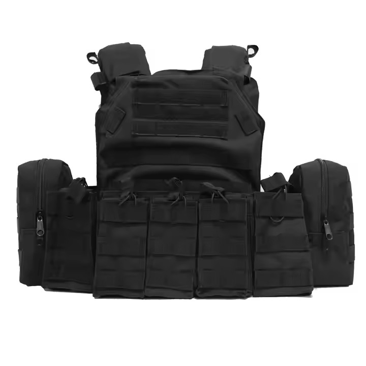 Oxford Fabric Plate Carrier Waterproof Vest Camouflage Tactical Gear For Tactrical Training