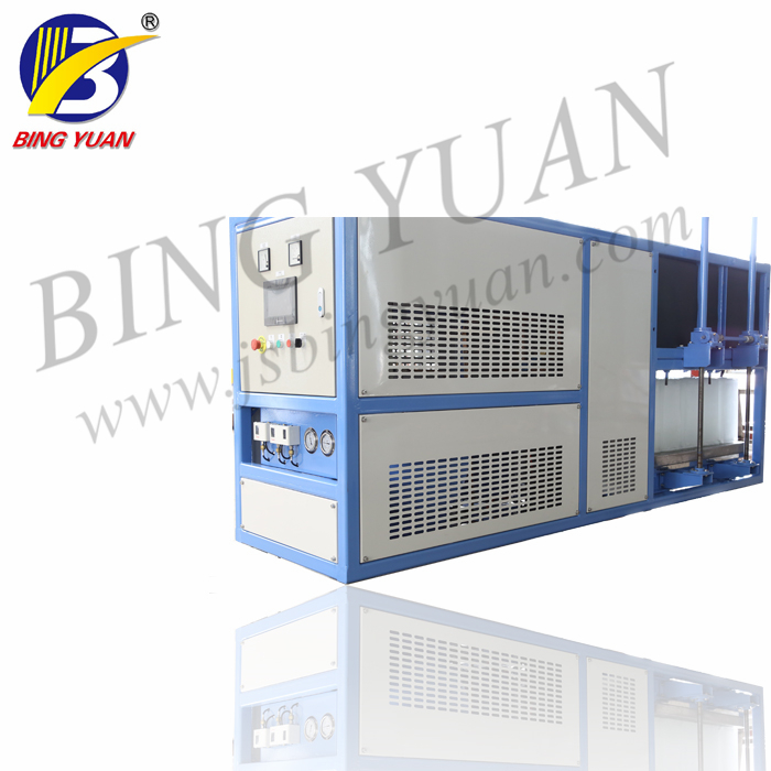 20 Ton Automatic Ice Block Machine , Restaurant Ice Machine