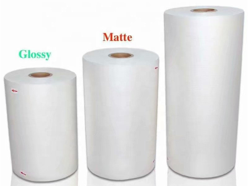 23mic BOPP Thermal Laminating Film Rolls Matte For Hot Laminator Lamination Machine