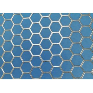 Hexagonal Perforated Mesh Sheet with 100mm Hole Size for Efficient Filtration in