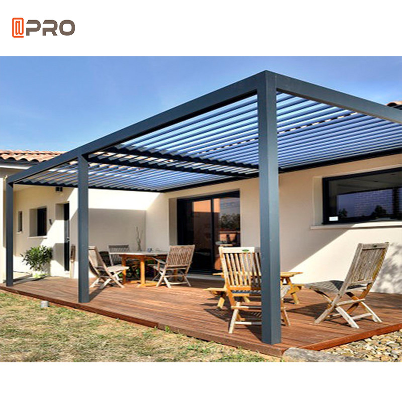 Easy Install Modern Aluminum Pergola 3x3m Intelligence Pavilion