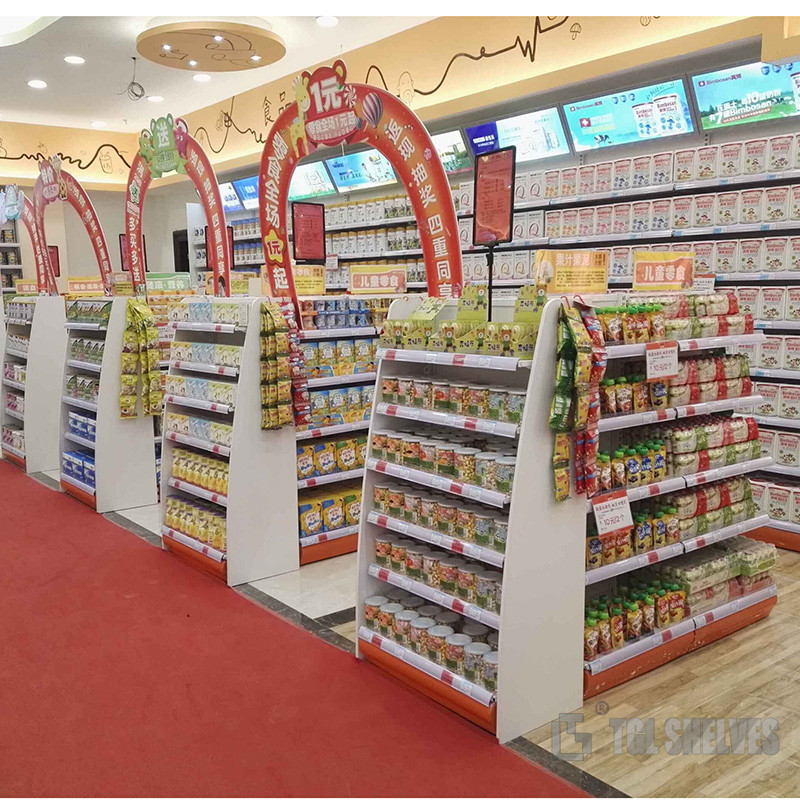 Economical Steel Rack For Medical Shop ODM 4-8 Layers Light Duty