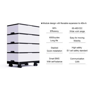 48v 200ah lithium ion stackable battery 10kwh lifepo4 for storage system