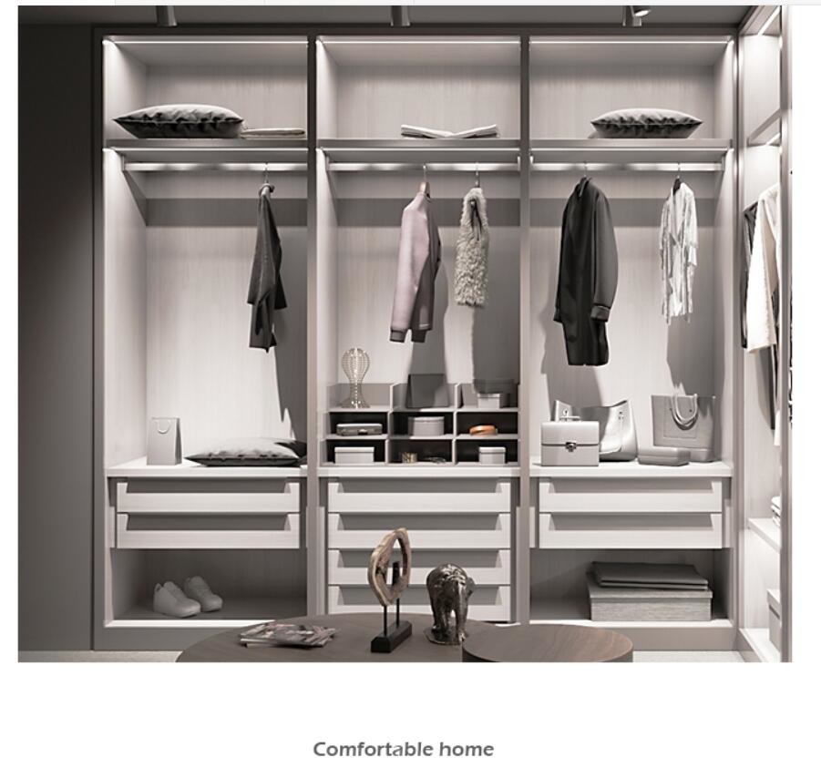 Multi Divider Ensuite And Walk In Closet Wardrobe With Hange Corner L Shape Shelf