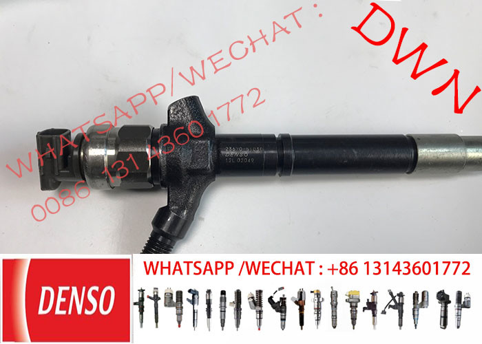 GENUINE original DENSO Injector new number 095000-9780 095000-7711 For Toyota Land Cruiser 200 V8 1VD-FTV 23670-51030