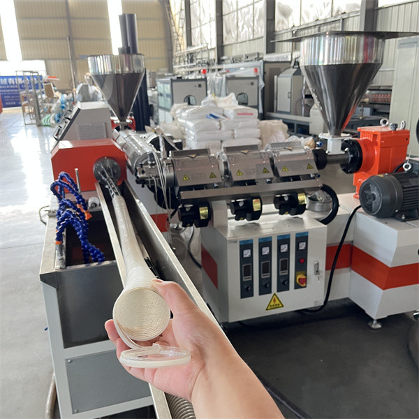 Industry / Agriculture Drip Irrigation Pipe Machine , Flexible PVC Pipe Manufacturing Machine