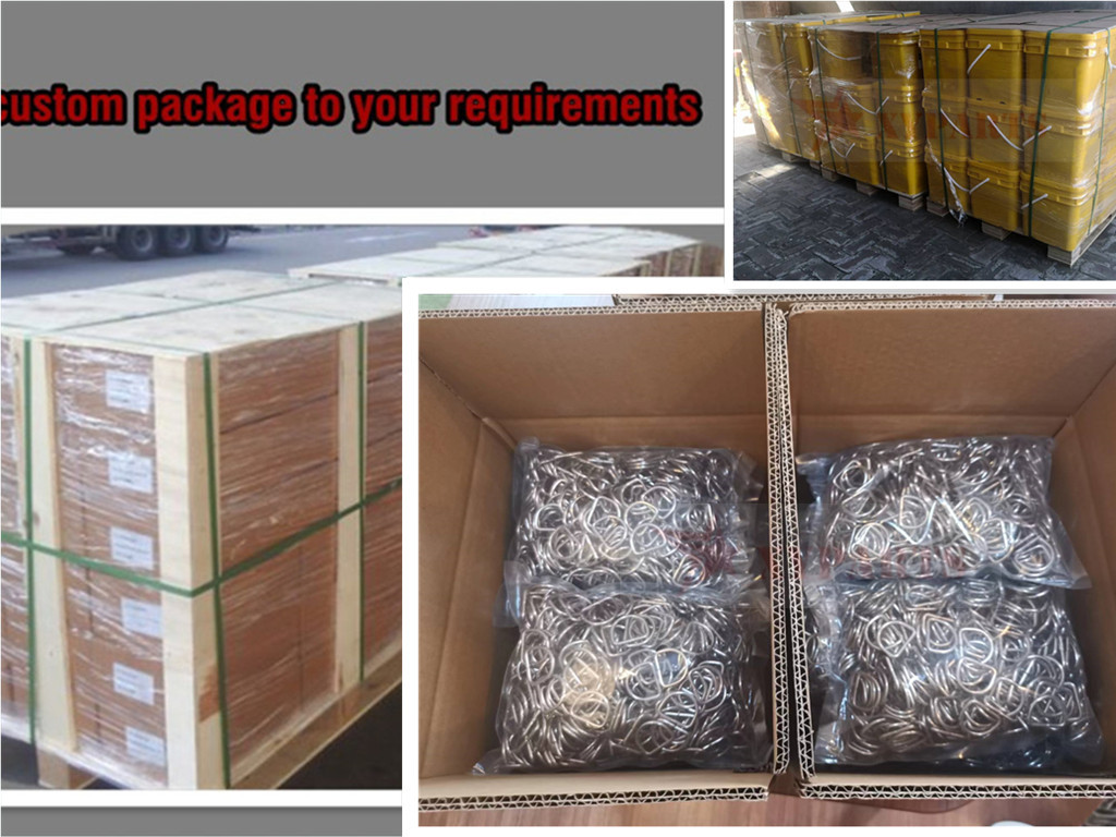 High Temperature Welded Insulation Jacket Stainless Steel D Ring