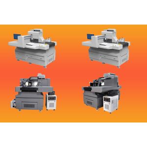 USB 3.0 Interface UV Printer Flatbed Bottle Printer with Print Software