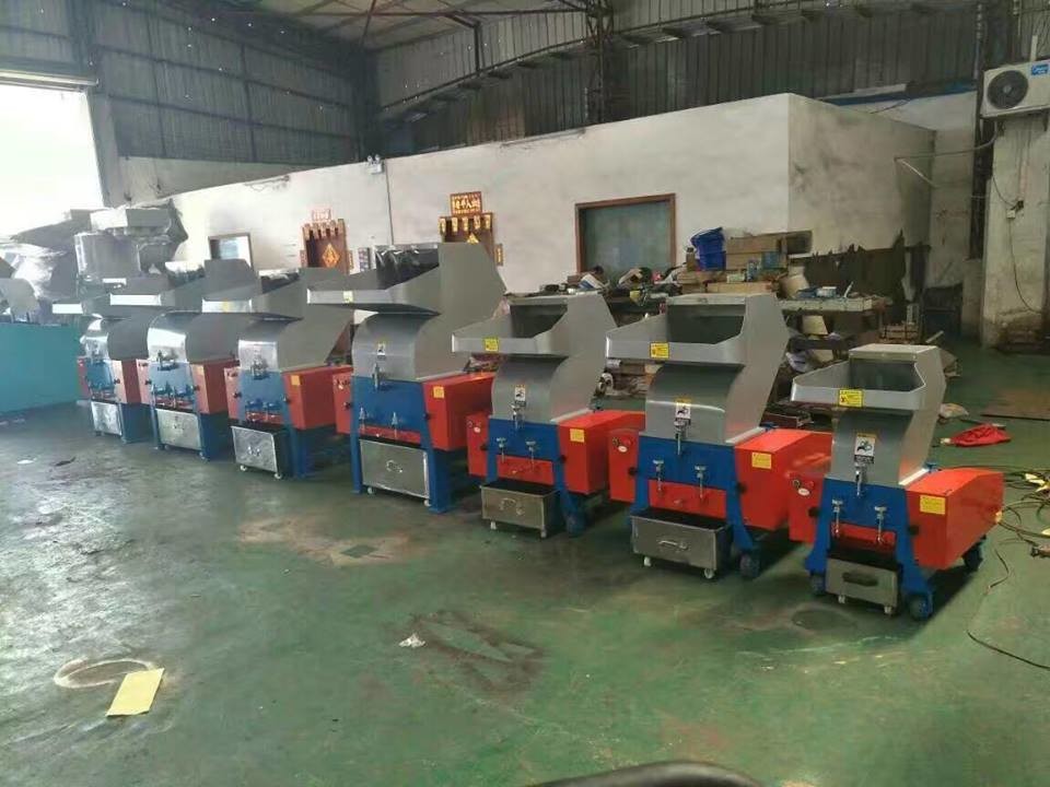 5HP Wasted Plastic Crusher Machine, Plastic Single Chipping Crusher Equipment