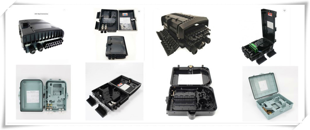 IP65 Wall Mounted Fibre Optic FTTH Terminal Box 16 Ports IS09001 Approval
