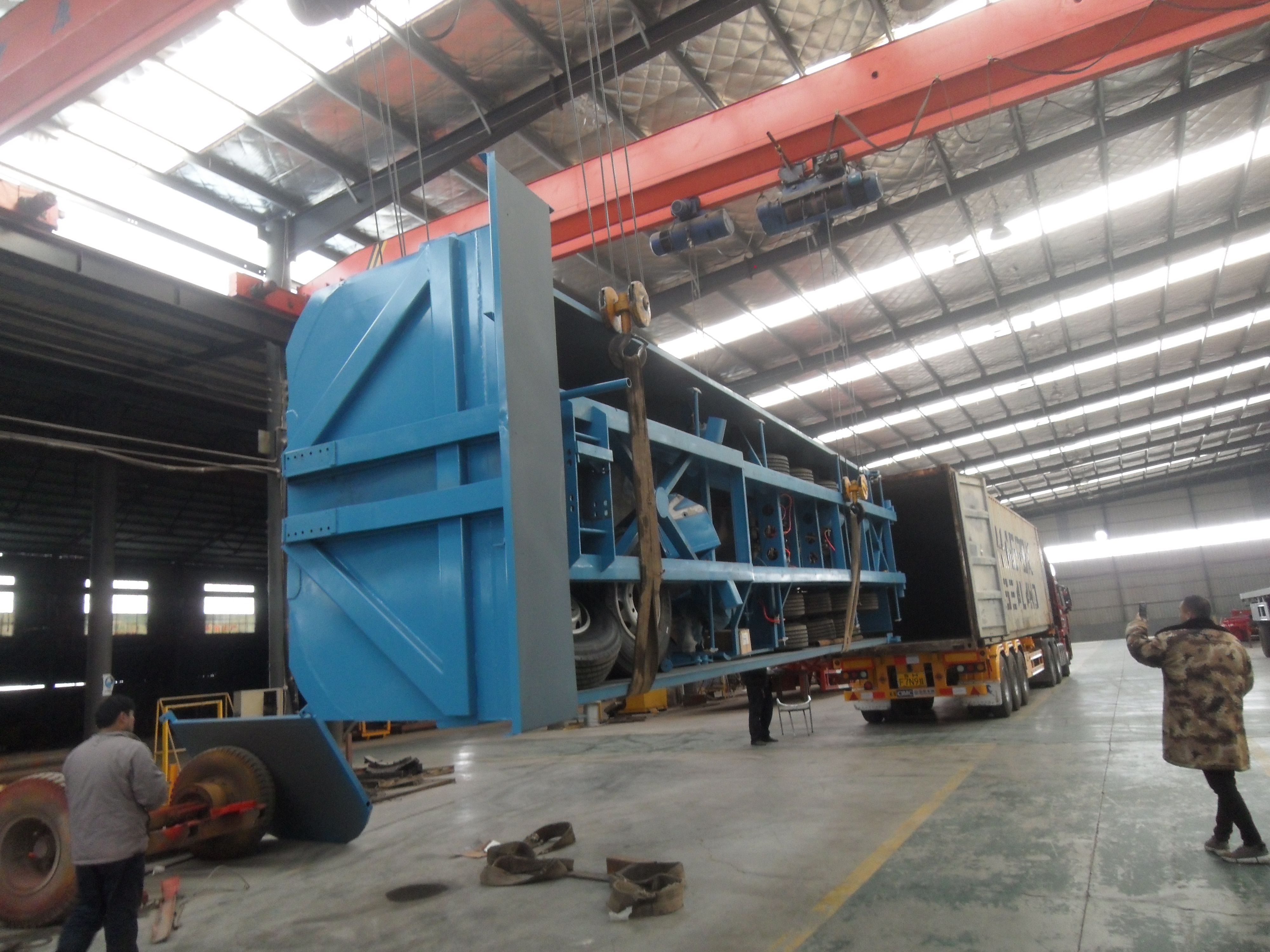 Low Bed Deck Dimension of 12000X2500X1500mm Dump Semi Trailer for Australia Market