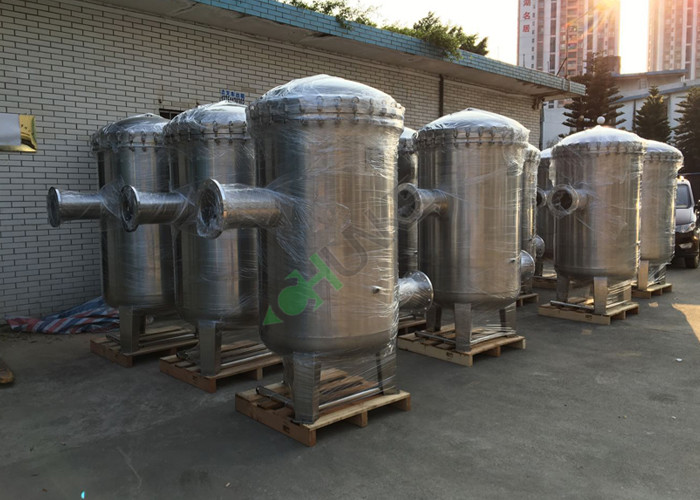 Customized Multi Bag Filter Housing Side Inlet Stainless Steel 304 316 Material
