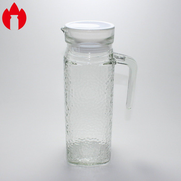 Customized 500ml 1000ml Cold Water Glass Bottle