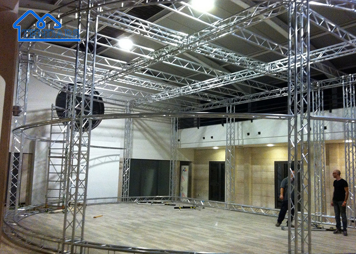Spigot Aluminum Truss Stage Light Frame For Exhibition Wedding