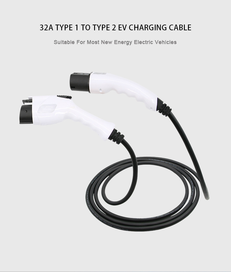 UL94 V-0 Thermo Plastic IEC 62196-2 5M 32A EV Charger Cable
