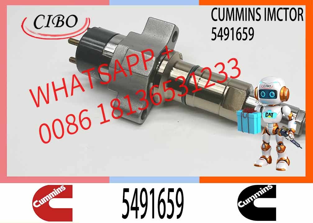 C4359204 Diesel Fuel Injector 4359204 5491659 For Cummins Excavator QSL9.3 ISCE Engine 6L