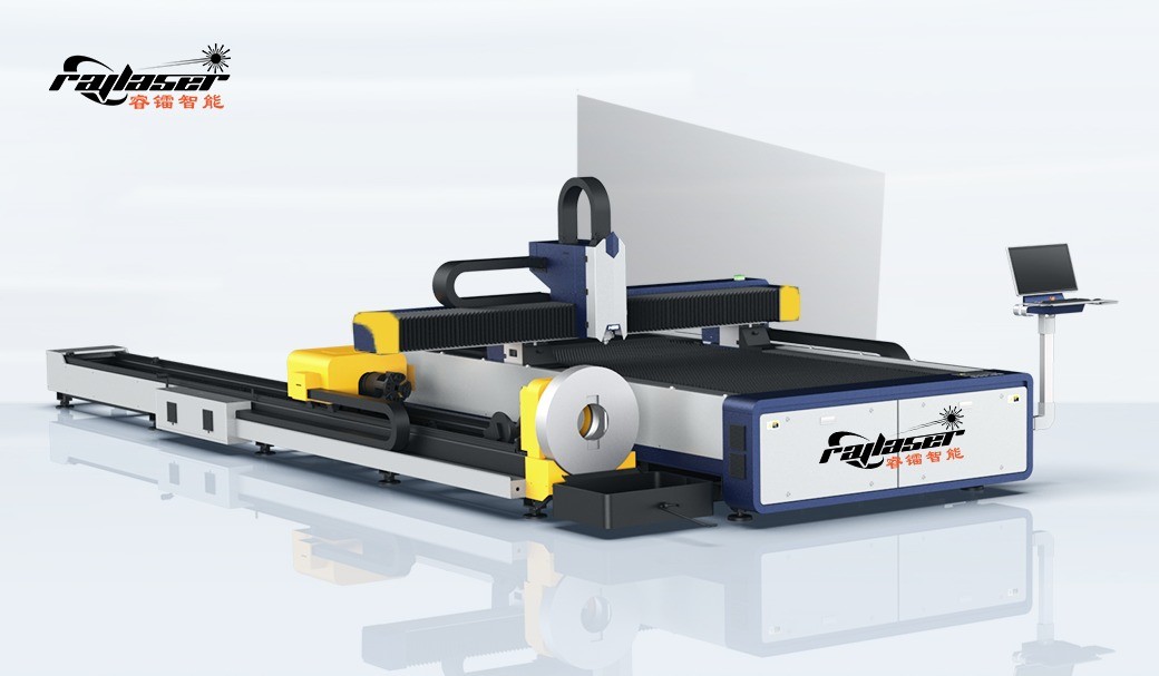 Cnc Laser Cutting Machine Sheet Metal With 6kw Laser Source