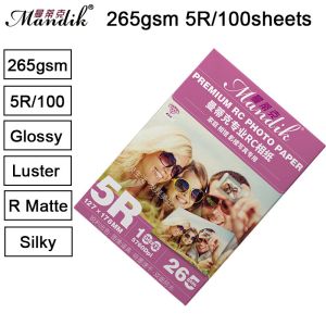 Silky Surface 5R Two Sided Waterproof RC Photo Paper