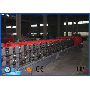 Rib Lath Sheet Metal Roll Forming Machines / Hydraulic Shearing Roll Forming