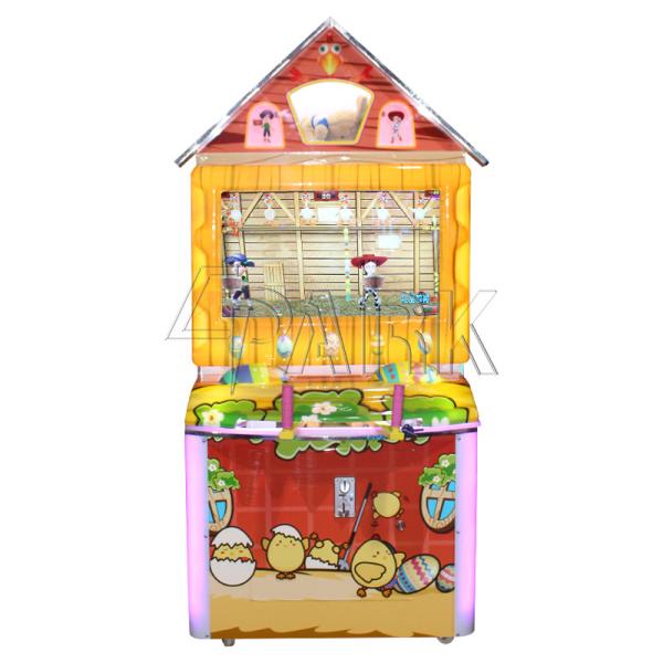 Quality Crazy Egg claw machine coin operated games token coin video juegos for sale