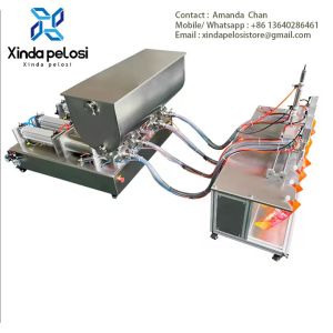 Automatic Bottle Filling Capping Labeling And Sealing Machine