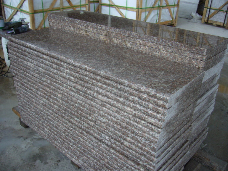 High Thermal Stability G664 Granite Stone Tiles For Granite Steps And Stairs
