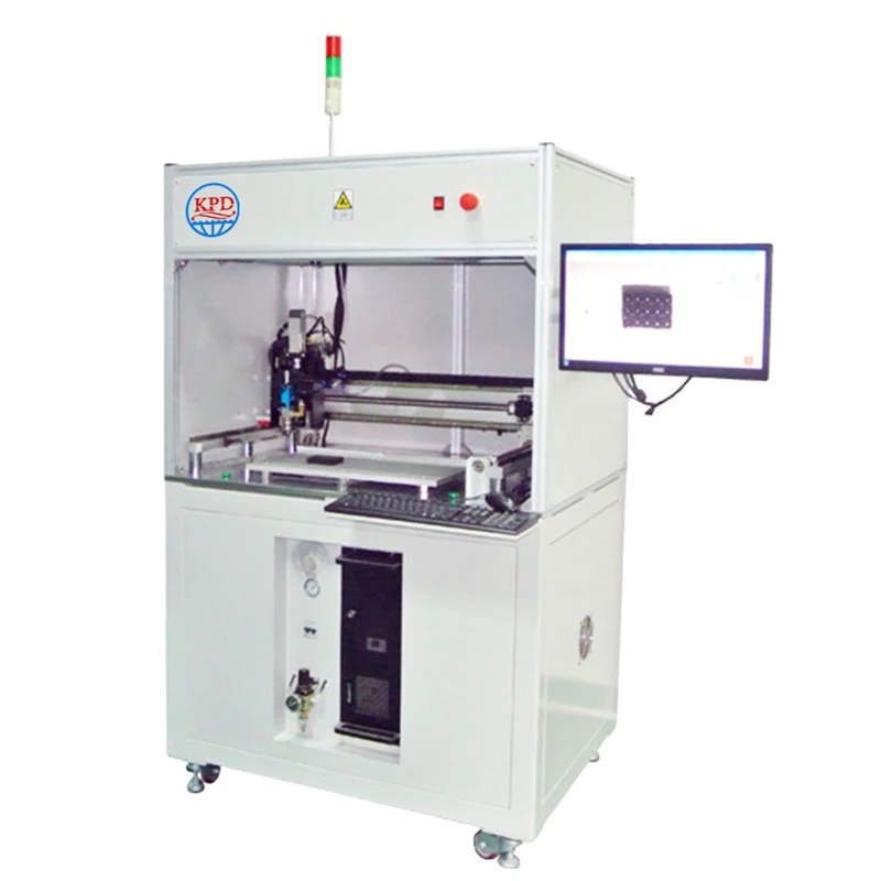 Floor Mounted CCD Visual Glue Epoxy Potting Machine for Electronic Bonding