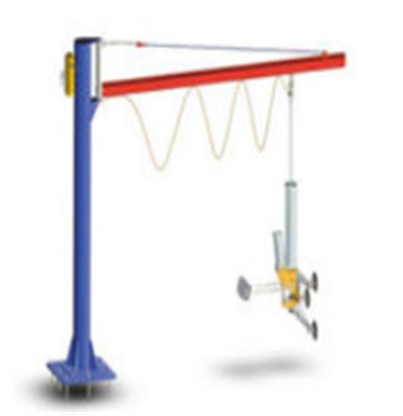 Glass Hoist Lifting Equipment Suction Cups Four Suction Pneumatic Glass Vacuum