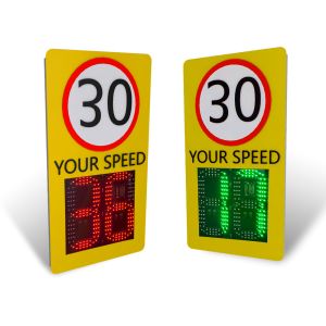 Solar LED Radar Speed Signs with Phone APP Parameter Adjustment