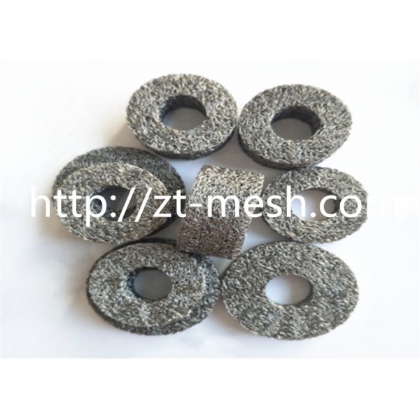 Excellent Filtering Accuracy Compressed Knitted Wire Mesh Technique Weave