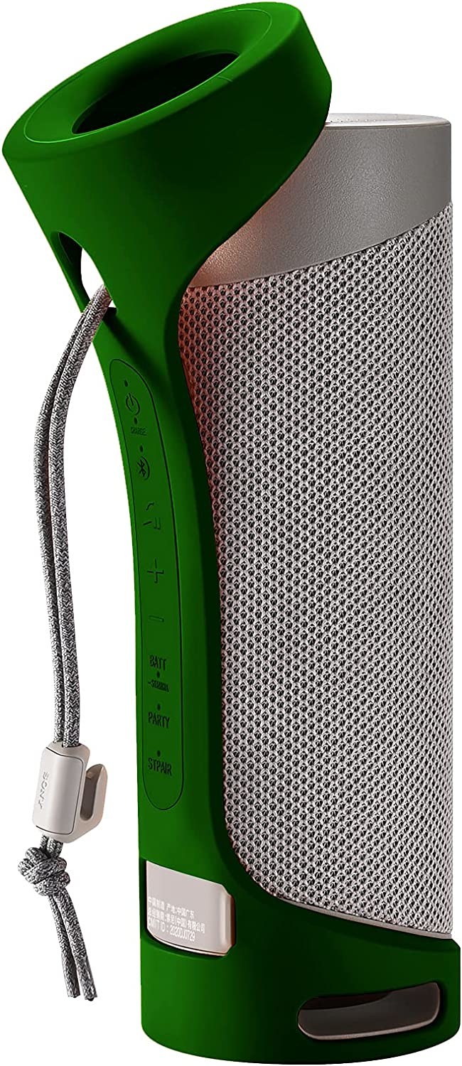 LIBO Silicone Case Cover Skin Protective Sleeve for JBL Xtreme 3 Wireless Speaker Green Sturdy and Durable