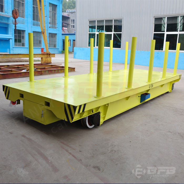 25t Electric power DC motor heavy material foundry plant rail car