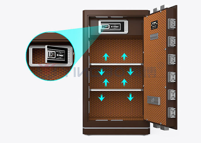 Smart Fingerprint Lock house safe box Made Of Solid Steel For Customized Protection Security YB/N6-100