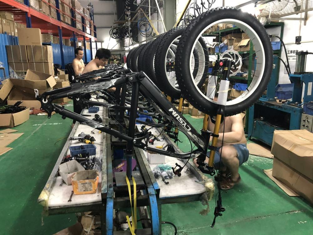 Folding Electric Assist Road Bike 250W Off Road Electric Adult CYSUM Ebike