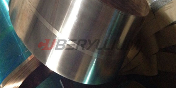 Astm B196 A TB00 Annealed CuBe2 Copper Strips For Bearings High Strength Conductivity