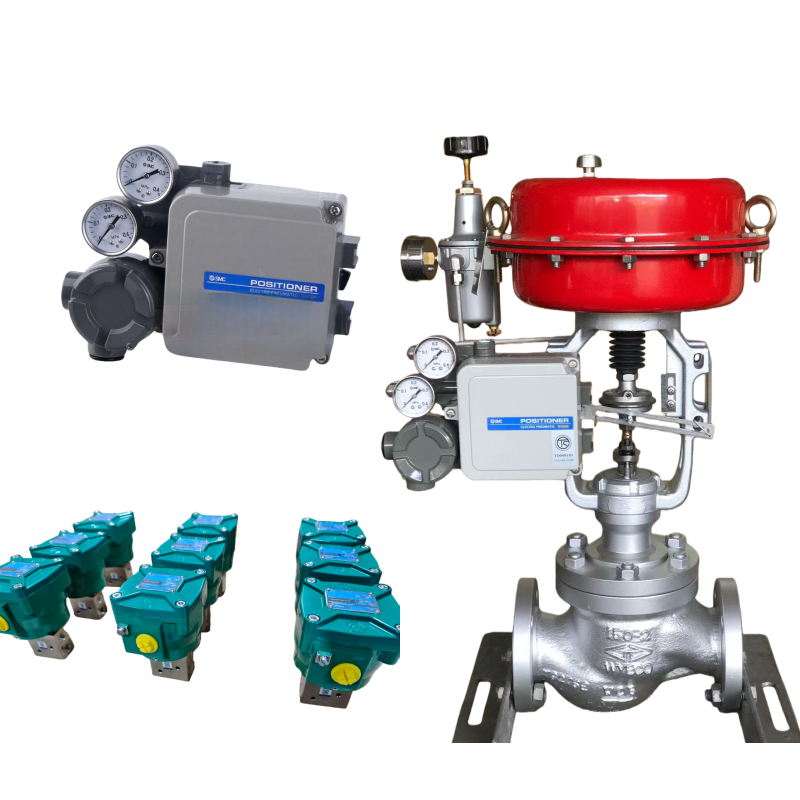 China SMC Electro-Pneumatic Valve Positioner IP8000 IP8100 Smart Positioner  on sale