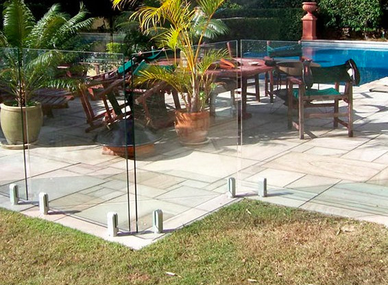 Clear Fully Tempered Safety Glass 5mm 6mm In Architecture , Heat Resistant