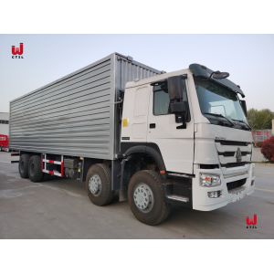 8x4 12 Wheeler Wing Van Capacity 50t Isuzu Wing Van
