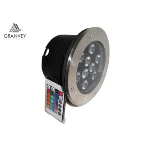 9W Pathway Driveway Garden IP67 LED Underground Light RGB With Remote Controller