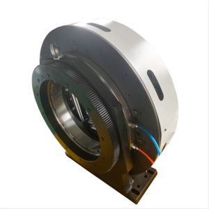 Double Acting Hollow Chuck , Pneumatic Four Jaw Lathe Chuck