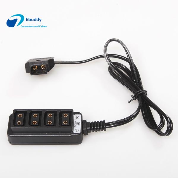 D-Tap / Power Tap 1 Male To 4 Female Converter Camera Connection Cable For Your